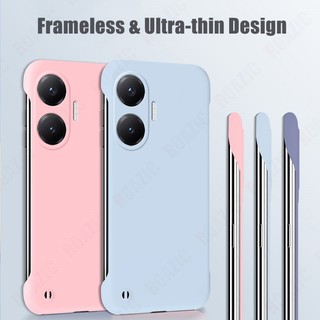 Ốp Điện Thoại Mỏng Mỏng Không Khung Tương Thích Cho Redmi Turbo 4 Pro Vỏ PC Cứng Đơn Giản Bảo Vệ Màu Kẹo Ốp Lưng SWBK01