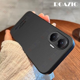 Ốp Điện Thoại Da PU Retro Tương Thích Cho Redmi Turbo 4 Pro Sang Trọng Mềm TPU Phong Cách Kinh Doanh Camera Bảo Vệ Mặt Sau NY01