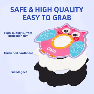 Trẻ em học tập AIDS tủ lạnh từ tính mềm và số đồ chơi mẫu giáo giáo giáo dục sớm giác ngộ tiếng Anh động vật bảng chữ cái từ tính.