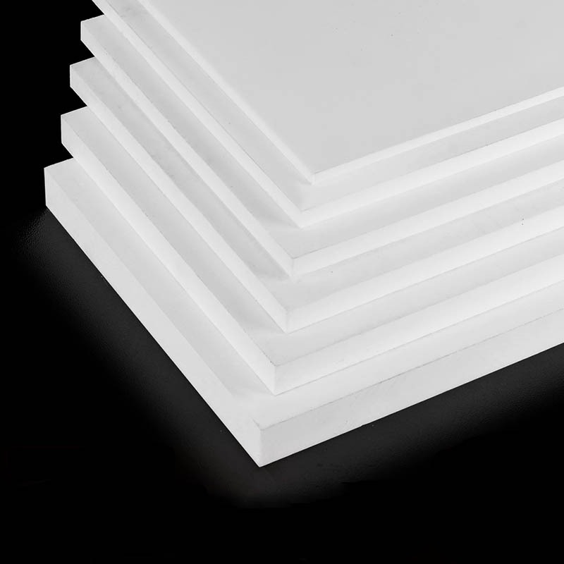 Độ dày 0,2-30mm Tấm bảng PTFE trắng Khối tấm Polytef