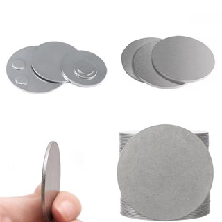 Đĩa thép không gỉ 304 Thép tròn Tấm kim loại tròn Đĩa phẳng rắn Dia 6-80mm Dày 1 1.2 1.5 2mm