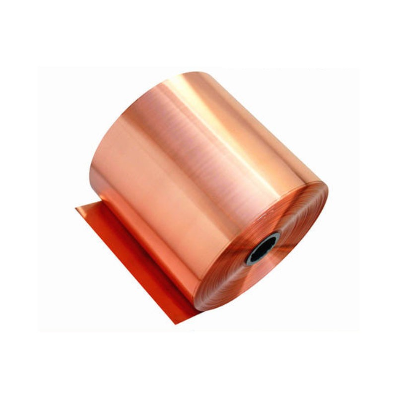 Siêu mỏng Dải đồng đỏ nguyên chất cuộn tấm đồng dày 0,01-0,09mm 99,9% nguyên chất Cu tấm kim loại lá
