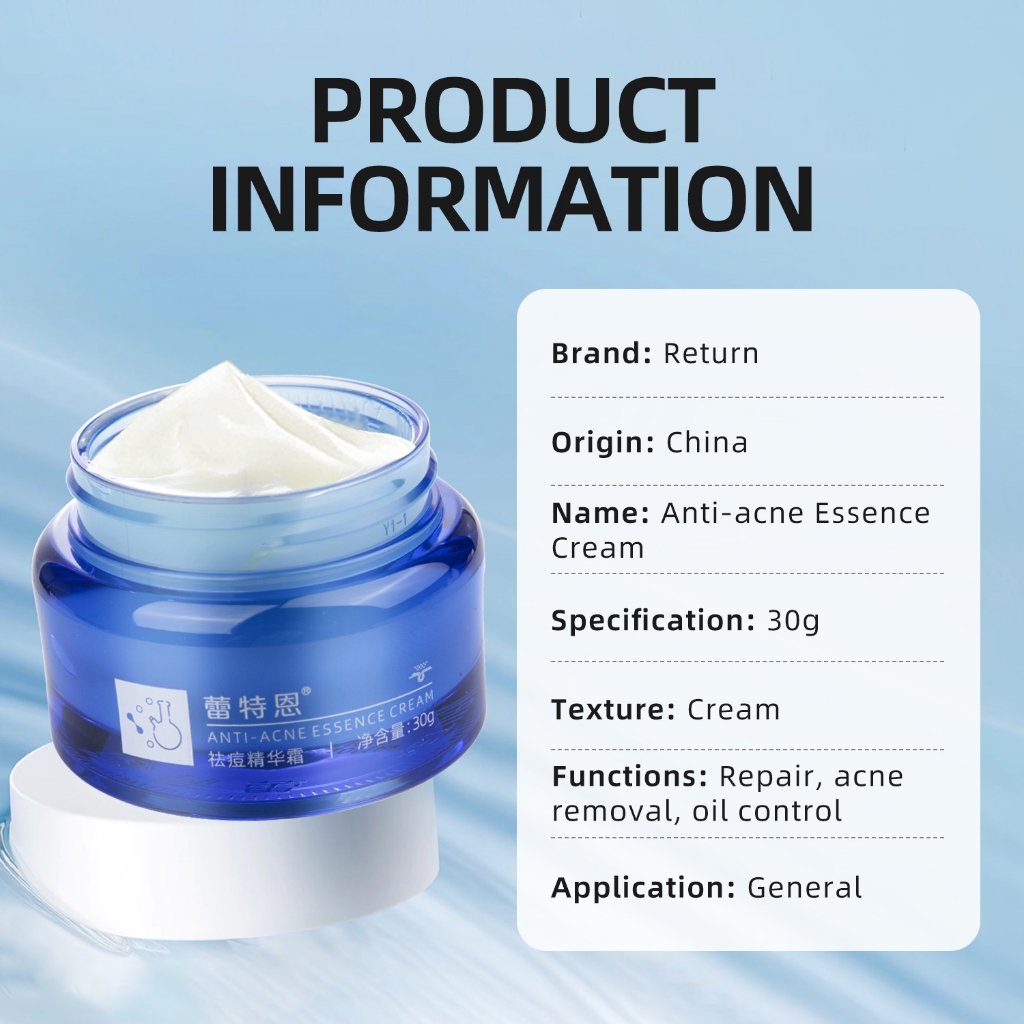 Kem dưỡng tinh chất chống mụn/Giảm mụn trên mặt/giảm nếp nhăn/Da trắng và săn chắc/Giảm quầng thâm