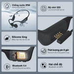 RHYFELL Swim5 Tai nghe dẫn truyền qua xương khi bơi Chất liệu silicon lỏng thân thiện với da Chống nước và chống bụi IP68 Thời lượng pin cực dài 8 giờ Tai nghe thể thao tai nghe không dây — ảnh 6