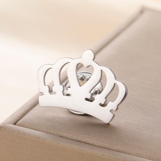 Trâm cài vương miện Skyrim, thép không gỉ, kích thước 25x18mm