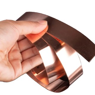 Đai đồng T2 Đồng đỏ nguyên chất Đồng siêu mỏng Tấm đồng cuộn dày 0,02 ~ 1mm