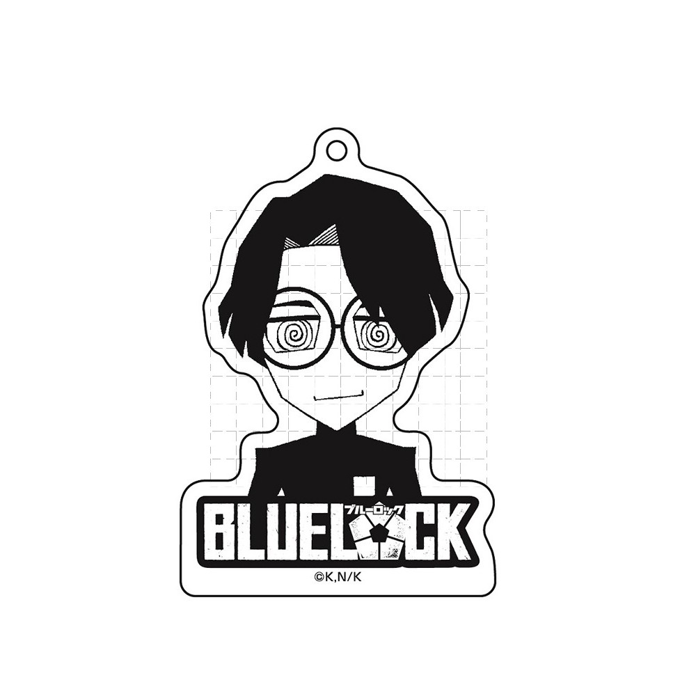 Blue Lock Anime Hình Acrylic Móc Khóa Bộ - Chigiri Rin Isagi Fan Art Móc Khóa Bóng Đá Merch