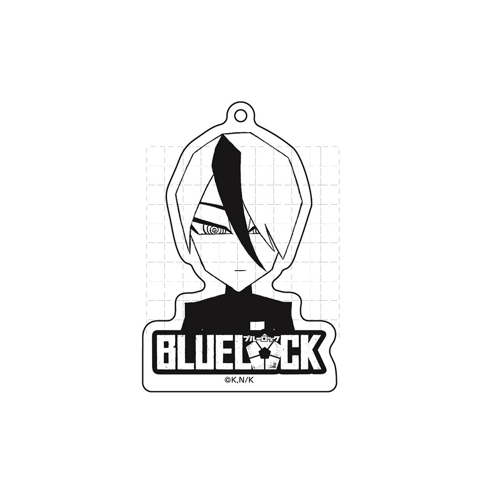 Blue Lock Anime Hình Acrylic Móc Khóa Bộ - Chigiri Rin Isagi Fan Art Móc Khóa Bóng Đá Merch