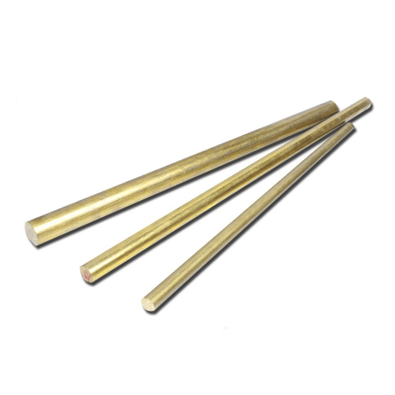 Đường kính 12mm-38mm Phần cứng Thanh tròn bằng đồng thau cho thanh đồng thau DIY
