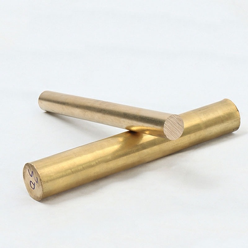 Đường kính 12mm-38mm Phần cứng Thanh tròn bằng đồng thau cho thanh đồng thau DIY