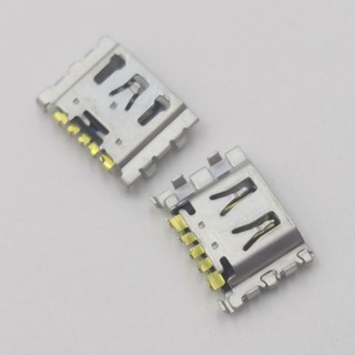 10-50 Cái Đầu Nối Cắm USB Cho OPPO C11 C12 C15 Realme C2 C3 C20 / A C21 / Y X Lite 3 Pro 5 5I 5S Đế Sạc Cổng Micro Sạc Liên Hệ Jack Cắm