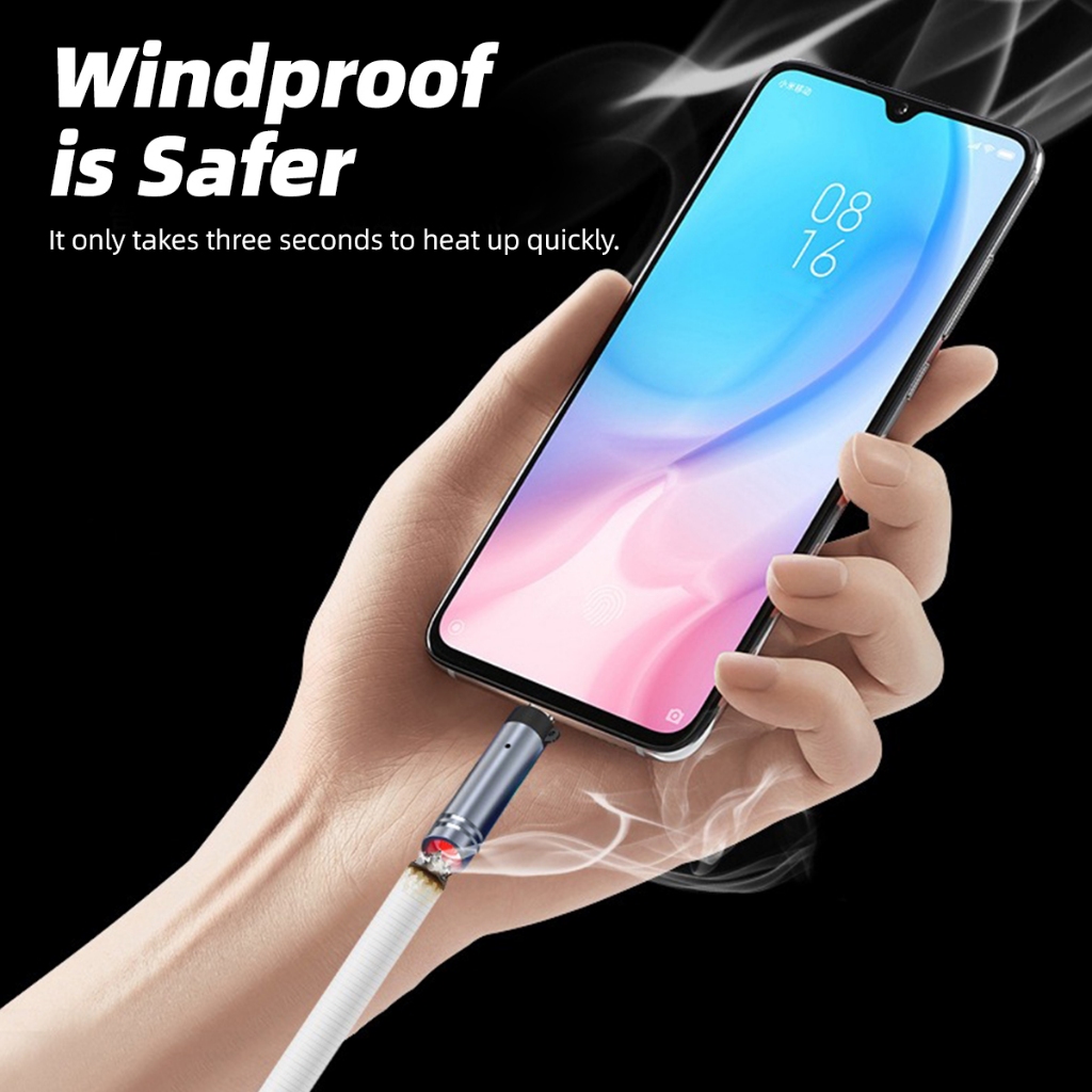 Điện thoại ECILY Mini Loại C Chống gió Làm nóng ngoài trời Bộ chuyển đổi OTG Điện thoại di động không dây OTG