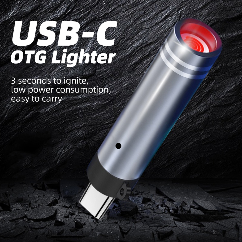 Điện thoại ECILY Mini Loại C Chống gió Làm nóng ngoài trời Bộ chuyển đổi OTG Điện thoại di động không dây OTG