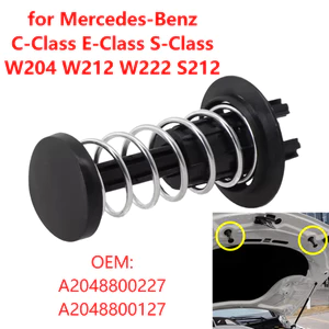 1 Cái / 2 Cái A2048800227 Xe Phía Trước Động Cơ Hood Mùa Xuân Bắt An Toàn Kẹp Cho Xe Mercedes-Benz C-Class E-Class S-Class W204 W212