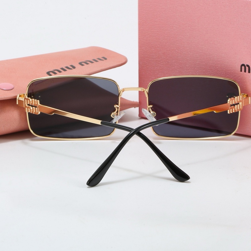 Kính râm chống nắng cổ điển kim loại unisex thời trang mới chống tia cực tím cao cấp thiết kế thương hiệu