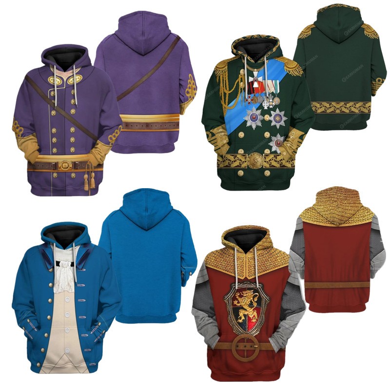 Phong cách lịch sử áo hoodie in kỹ thuật số áo len thời trang