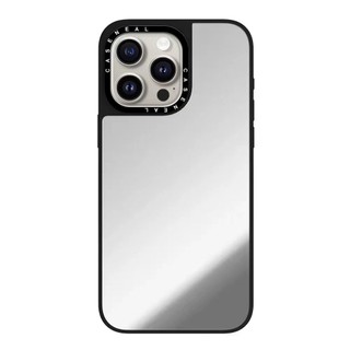 Ốp Điện Thoại Gương Đơn Giản Chất Lượng Cao Thích Hợp Cho iPhone 17ProMax 17pro 17 air 16promax 16 15promax 15 14promax 13 13promax Ốp Lưng Cứng Chống Rơi Thời Trang