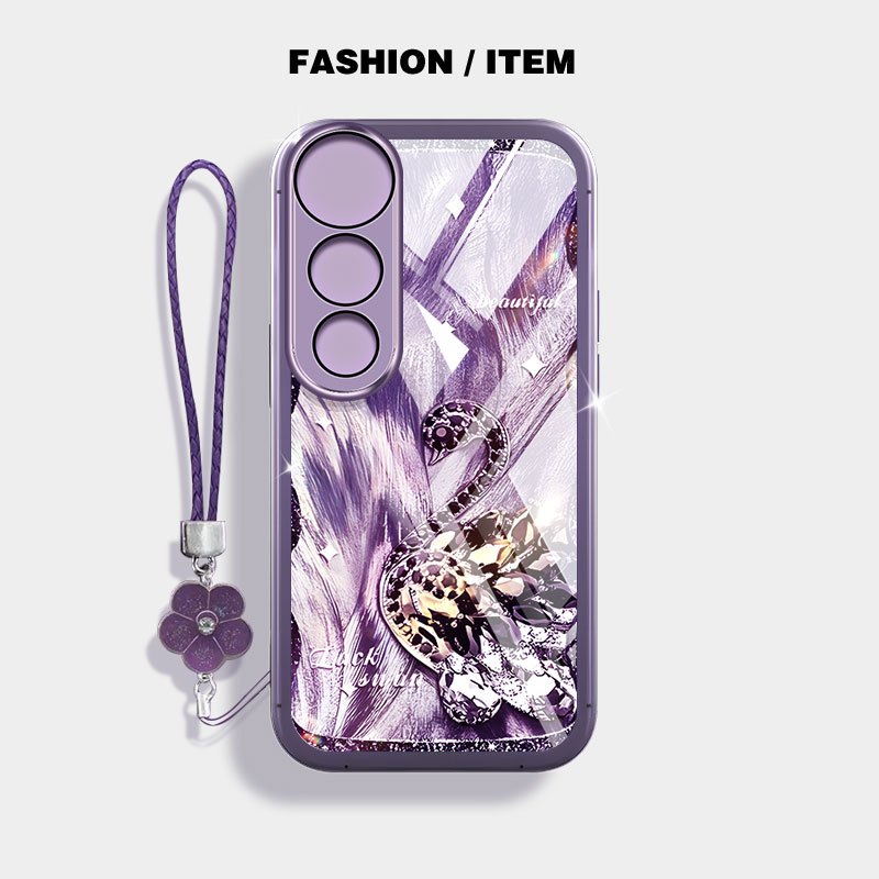 YBD Cho Vivo V60 Lite V50E V50 Lite V30 Pro V40 Pro V40 Lite Y200 Y300 Y31 Y21D 5G Vỏ Điện Thoại Bướm Sang Trọng Và Thiên Nga Trong Suốt
