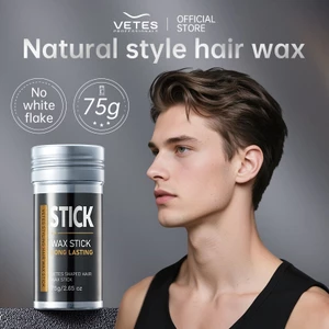 VETES Sáp vuốt tóc dạng thỏi, tạo kiểu lâu trôi, không gây bết dính (75g)