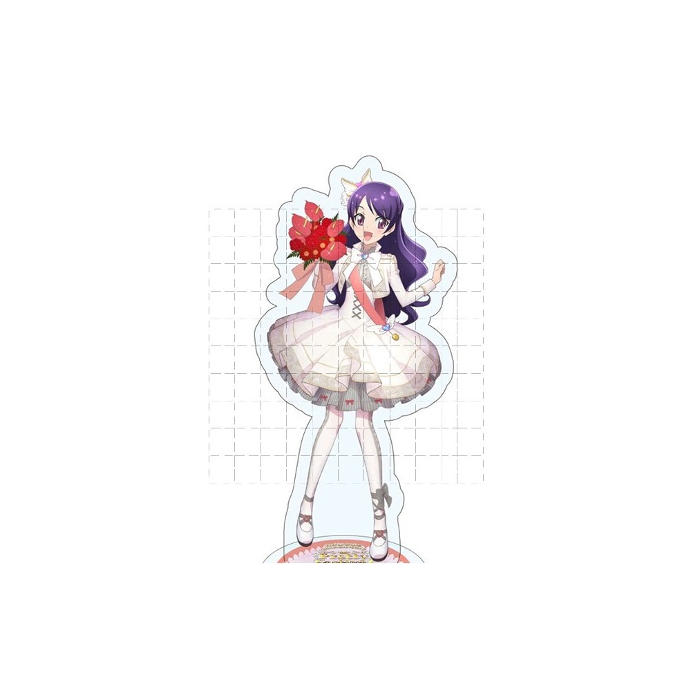 Khá Nhịp Điệu PriPara Acrylic Đứng Sumire Rira Thần Tượng Thời Gian Fanmade Hình Bộ Sưu Tập Anime Để Bàn Trang Trí