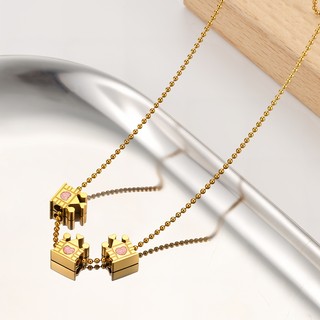 18K Mạ Vàng Thép Không Gỉ Chống Thấm Nước Qua Lỗ Hạt Đồ Trang Trí DIY Phụ Kiện Bán Thành Phẩm Trang Sức
