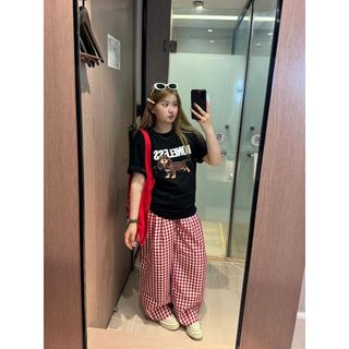 HIIXIIVI [Áo thun 100% Cotton] Áo thun nam nữ Oversize baggy dáng rộng Top nữ độc đáo Ootd 2025 Lives