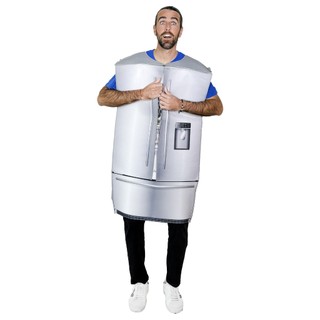 Người Lớn Ngộ nghĩnh Nhà Bếp Tủ Lạnh & Máy Nước Trang Phục Cặp Đôi Halloween Thiết Bị Linh Vật Trang Phục Bộ Nam Cosplay Carnival Tiệc Sân Khấu Trang Phục