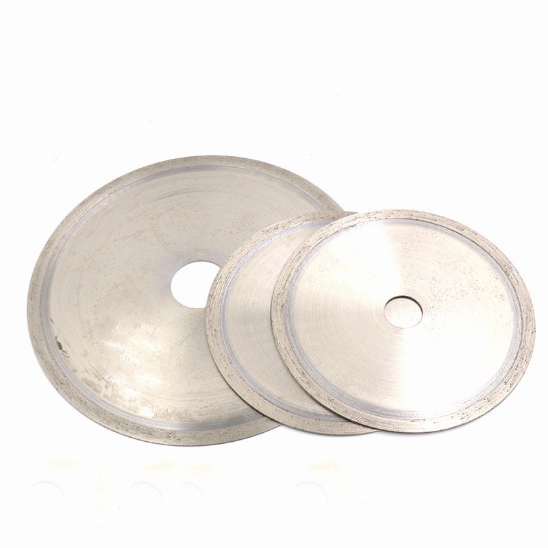 110mm 150mm 160mm 200mm 250mm Lưỡi cưa kim cương Ngọc đá quý Pha lê Mã não cắt đĩa lát không có răng