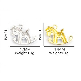 10 Chiếc Lắc Trojan Nhỏ Giọt Dầu Hợp Kim Quyến Rũ Với Trang Trí Kim Cương Giả, Vòng Cổ Cặp Đôi Thời Trang, Móc Khóa, Túi & Bụi Cắm Treo Đồ Trang Trí DIY Gỗ Ngựa Tạo Kiểu Mặt Dây