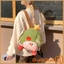 balo búp bê sang trọng dành cho (3-5 tuổi) bé gái Phụ nữ, Phim hoạt hình dễ thương Apple Tree Thời trang mềm mại Ba lô Túi đi học nhẹ cho bé gái Phụ nữ