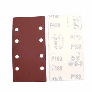 Tờ giấy nhám hình chữ nhật 8 lỗ185X93mm Grit 40-800