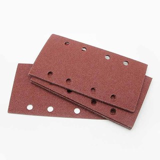Tờ giấy nhám hình chữ nhật 8 lỗ185X93mm Grit 40-800