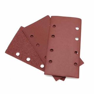 Tờ giấy nhám hình chữ nhật 8 lỗ185X93mm Grit 40-800