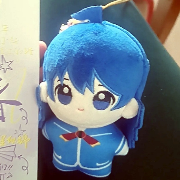 Chào mừng bạn đến với trường quỷ! Iruma-kun Iruma Suzuki 10cm Mini Sang Trọng - Demon School Anime Túi Dễ Thương Mặt Dây Chuyền