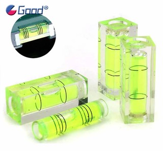 Dụng cụ đo mức bong bóng vuông Mini Thước đo mức độ chính xác Xi lanh ngang Bộ đo mức hạt