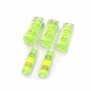 Dụng cụ đo mức bong bóng vuông Mini Thước đo mức độ chính xác Xi lanh ngang Bộ đo mức hạt