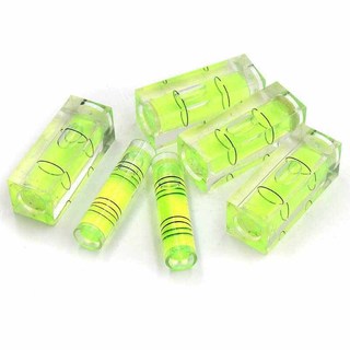 Dụng cụ đo mức bong bóng vuông Mini Thước đo mức độ chính xác Xi lanh ngang Bộ đo mức hạt