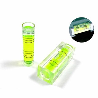 Dụng cụ đo mức bong bóng vuông Mini Thước đo mức độ chính xác Xi lanh ngang Bộ đo mức hạt