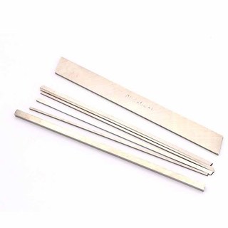 200mm Dài HSS Vuông Dụng Cụ Cắt Bit Thanh Thép Trắng Dao Phay Khắc Bit Tiện CNC Biến Dụng Cụ Phay HRC 60-62 Dày 3 / 4 / 6 / 8mm