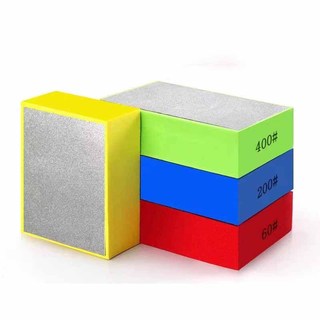 60-400 Grit Kim Cương Đánh Bóng Tay Miếng Đá Đá Đá Cẩm Thạch Gốm Mài Mòn Đĩa Đánh Bóng Dụng Cụ