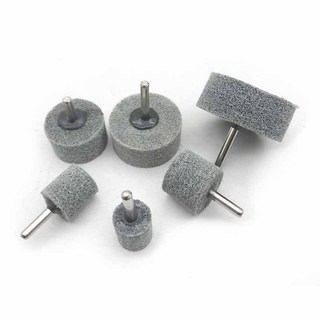 Bánh xe đánh bóng bằng sợi Nylon có chân cho phụ kiện dụng cụ quay Dremel 20 / 25 / 30 / 40 / 50mm