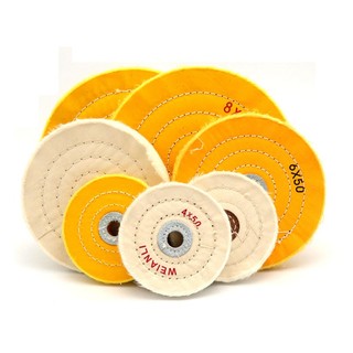 2 ~ 8 inch 50mm- 200mm Đánh Bóng Bánh Xe Vải Đánh Bóng Bánh Xe Vàng Bạc Trang Sức Gương Ba Lan Miếng Lót Cho Máy Xay Ghế Dự Bị Phụ Kiện Dụng Cụ Điện
