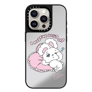 Ốp điện thoại gương hình thỏ hồng CASENEAL Thích hợp cho iPhone 17ProMax 17pro 17 air 16promax 16 15promax 15 14promax 13 13promax Ốp lưng cứng chống rơi thời trang