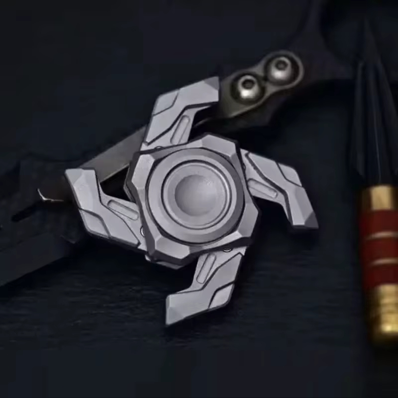1 Máy Tính EDC Fidget Trượt MINI Mở Giáp Xoay Con Quay Con Quay Đồ Chơi Thần Tài Giảm Căng Thẳng Người Lớn, Đồ Chơi Kim Loại Từ Tính Lo Âu Và Căng Thẳng