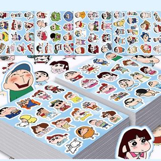 103 Chiếc Ngộ nghĩnh Crayon Shin-chan Anime Miếng Dán Laptop Đàn Guitar Miếng Dán Kid DIY Graffiti Decal