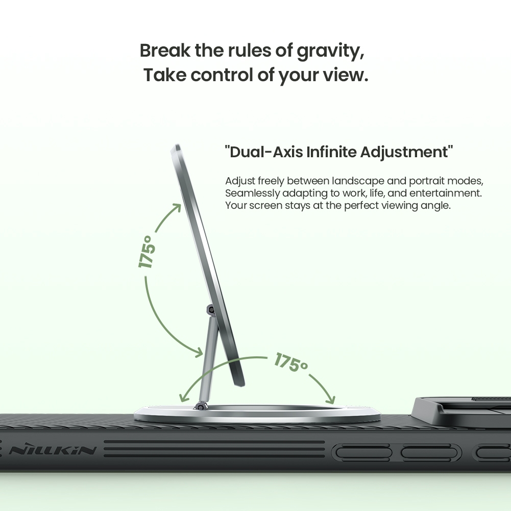 Giá đỡ điện thoại di động từ kép Nillkin Tương thích cho iPhone 13 14 15 16 17 Pro Max Giá đỡ bàn từ tính magsafe