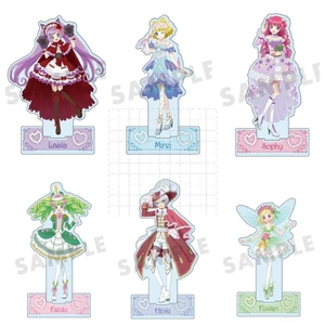 PriPara Idol World Kỷ niệm 10 năm - Falulu, Sophie, Nanmire, Lala Acrylic Stand Anime Hình Merch