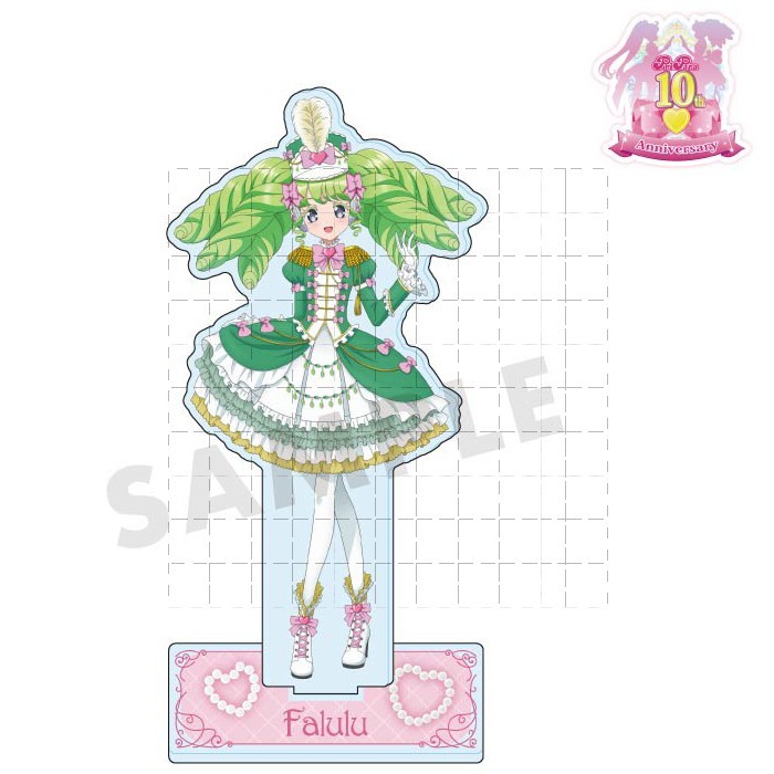 PriPara Idol World Kỷ niệm 10 năm - Falulu, Sophie, Nanmire, Lala Acrylic Stand Anime Hình Merch