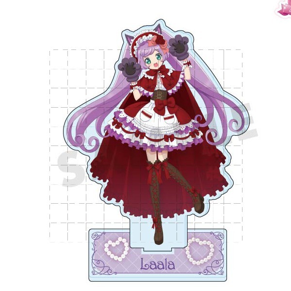 PriPara Idol World Kỷ niệm 10 năm - Falulu, Sophie, Nanmire, Lala Acrylic Stand Anime Hình Merch