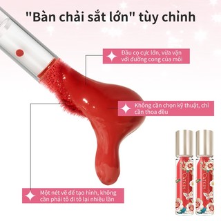 Son Lì CATKIN Serum Plumping Lip Gloss Son bóng môi 90% tinh chất dinh dưỡng Son kem môi Son dưỡng môi hương bạc hà mát lạnh